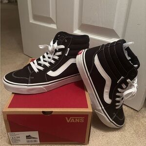 Vans Classic Black and White High-Tops
